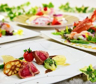 本格フランス料理！フレンチ・イタリアン・スパニッシュのヨーロピアンブッフェの2つの顔を持つメインダイニングです。